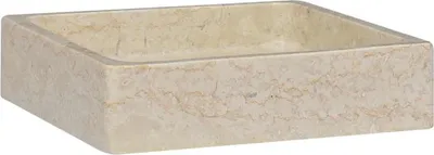 Obrázok produktu pre vidaXL Umývadlo krémové 40x40x10 cm Mramor
