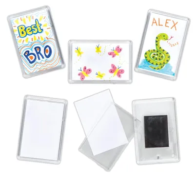 Productafbeelding van Baker Ross knutselsets voor kinderen, wit, 68 mm x 43 mm