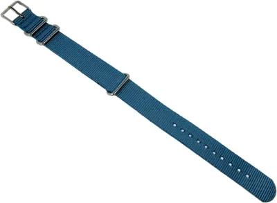 Produktbild von Timex Uhrenarmband | Outdoorband Textilgewebe blau 18mm TW2P88700