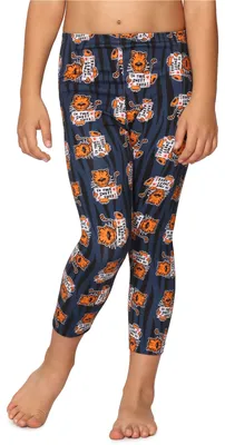 Image de Leggings 3/4 Merry Style pour fille MS10-405 (bleu marine/motif tigre, 152)