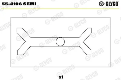 Produktbild von GLYCO Pleuelbuchse 55-4106 SEMI für IVECO M 34,8mm