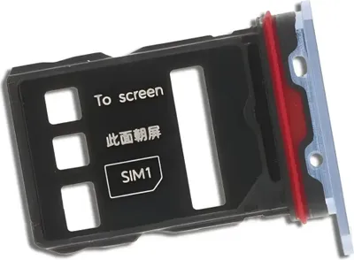Produktbild von Honor Magic7 Pro Ersatz Dual SIM-Kartenhalter Blau