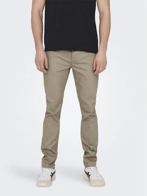 Immagine prodotto di Only & Sons Loom Life Slim Twill 4452 Hosen Beige 30 / 30 Herren Beige 30