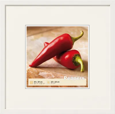 Produktbild von Walther, BP330V,Peppers Holzr. 030X030 POLARWEISS