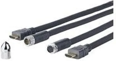 Produktbild von Vivolink PROHDMICW20, 20 m, 1920 x 1080 Pixel, 3D, 10,2 Gbit/s, Audio Return Channel (ARC), Schwarz
