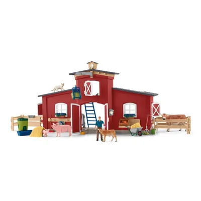 Produktbild von Schleich Farm World Large Stall Red 42606