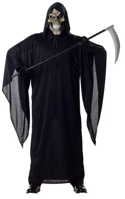 Productafbeelding van Halloween Kostuum voor Heren met Doodskopmasker