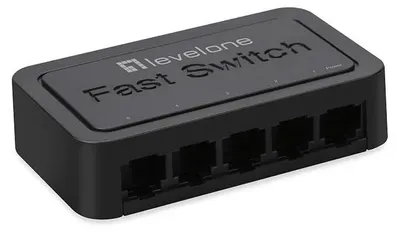 Imagen del producto de LevelOne FEU-0512: Switch, no administrable, 5 puertos de 10/100 Mbps, para uso en escritorio