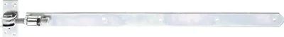 Produktbild von Alberts  Ladenband | gerade, Abschluss abgerundet, verstellbar um 30 mm | galvanisch verzinkt, dickschichtpassiviert | 660 x 40 mm