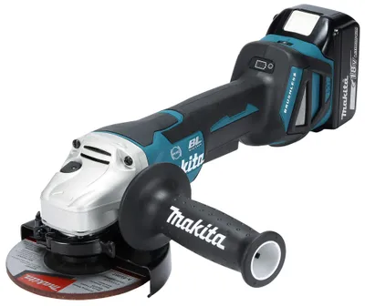 Produktbild von Makita Akku-Winkelschleifer DGA518ZJU bürstenlos 18V 125 mm im MAKPAC