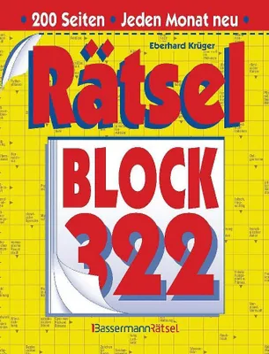 Produktbild von Rätselblock 322