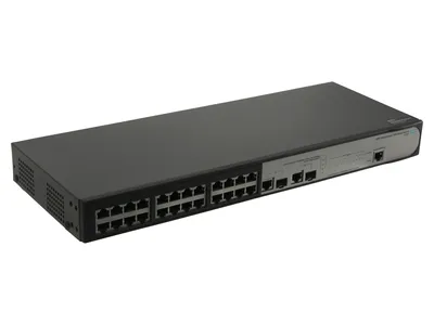 Produktbild von Hewlett Packard Enterprise V 1910-24, gemanaged, L3, Fast Ethernet (10/100), Vollduplex, Rack-Einbau