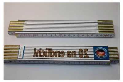 Produktbild von Zollstock mit Sprüchen - 20 Jahre endlich! Lasergravur
