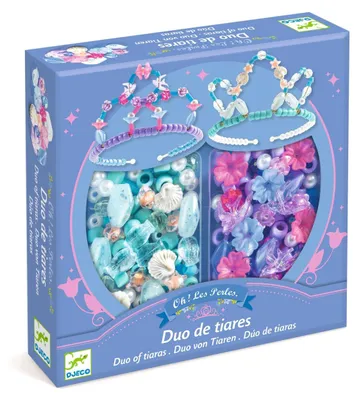 Produktbild von Djeco-Schmuck basteln: Tiaras Blau