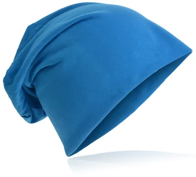 Produktbild von Beanie Muetze Unifarbe Lichtblau