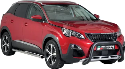 Produktbild von Frontbügel Frontschutzbügel für Peugeot 3008 2018-2021 ø76mm Stahl Schwarz