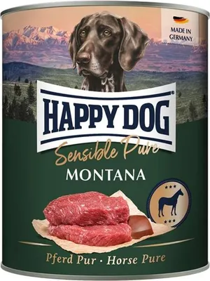 Immagine prodotto di HappyDog 800gx6 Sensible Pure Montana Pferd