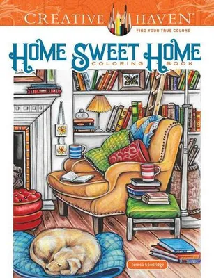 Obrázek produktu pro Creative Haven Home Sweet Home Coloring Book
