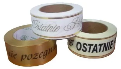 Zdjęcie produktu dla wstążka ostatnie pożegnanie  5/50