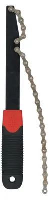 Produktbild von Dresco Kettenpeitsche 100cm, schwarz, für Fahrrad, Kettenreinigung, Werkzeug