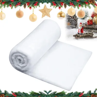 Kunstschnee-Matte 200x80 cm für Weihnachtsdekoration