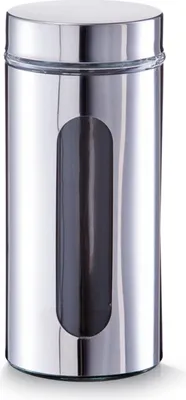 Produktbild von Zeller Vorratsglas, 1000 ml, Edelstahl Ø10,2x23