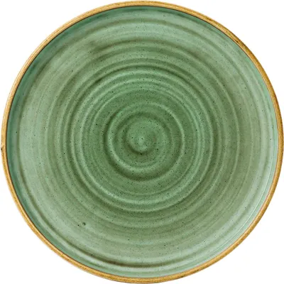 Obrázek produktu pro CHURCHILL Stonecast Samphire Green Teller flach, ø: 260 mm