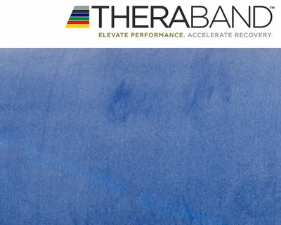 Produktbild von Thera-Band® 2,5m BLAU Extra Schwer Gymnastikband THERABAND