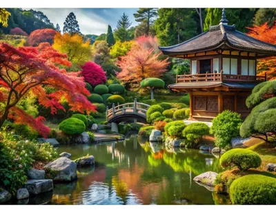 Produktbild von Alipson Puzzle Japanischer Garten Puzzle 500 Teile Puzzle Spaß