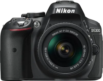 Produktbild von Nikon D5300 AF-P 18-55mm VR Kit schwarz