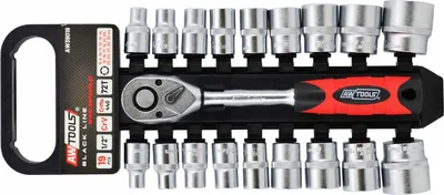 Produktbild von Awtools zestaw kluczy   1/2" 19el