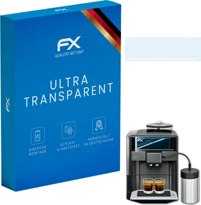 Produktbild von atFoliX FX-Clear 2x Schutzfolie kompatibel mit Siemens EQ.6 plus extraKlasse Displayschutzfolie