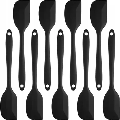 Produktbild von CE Silikonspatel Set 9 Stück Hitzebeständig 460°C