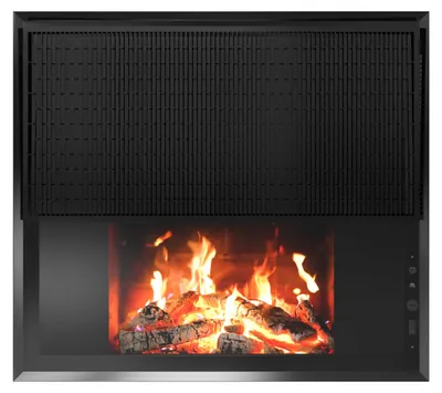 Produktbild von Infrarotheizung - Schwarz - 1700W Leistung, LCD-Display - 90 x 90cm