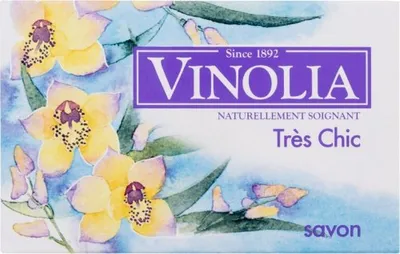 Produktbild von Vinolia - Trés Chic Soap - Hydratační mýdlo s květinovou vůní 150.0g