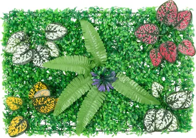 Produktbild von vidaXL Sichtschutz aus Kunstpflanzen 6 Stk. Grün 40x60 cm