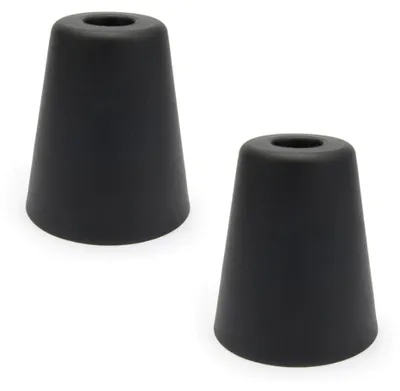 Produktbild von 2x sossai Türstopper NTS8 | HANS | Schwarz