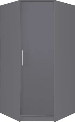 Produktbild von Eckkleiderschrank SMART SR4  Eckschrank 95 x 190 x 95 cm Kleiderschrank Schrank Anthrazit
