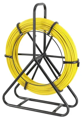 Imagen del producto de Solidchoice - Herramienta para la instalación de cables de fibra óptica de 100 metros, con un diámetro de 6 mm