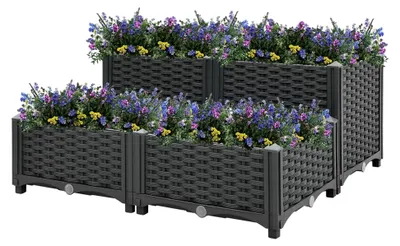 Produktbild von Anzuchttisch für den Hausgarten, 80 x 80 x 38 cm, aus Polypropylen