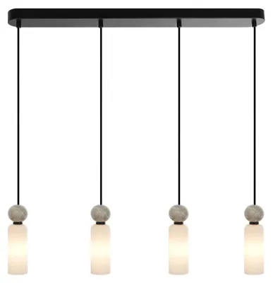 Produktbild von SANTOS PND-95331-4-BK Italux Hängelampe