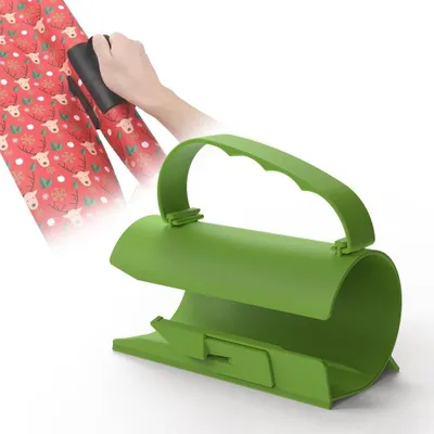 Productafbeelding van Geschenkpapier snijder voor rollen, draagbare papiersnijder voor cadeauverpakking