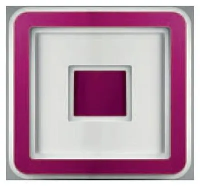 Produktbild von Zeitgenössische Deckenleuchte Halò Metall Magenta Led 60W
