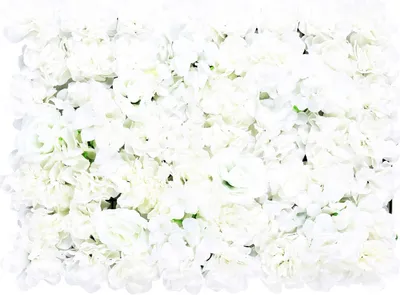 Image de 20 pièces mur de fleurs mur de roses artificielles blanc 60x40cm fleur de soie mur de bonbons décoration de la scène fleurs artificielles pour le mariage décoration murale de mariage
