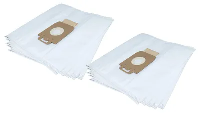 Produktbild von vhbw 10x Staubbeutel kompatibel mit Nilfisk Select Classic, Superior, Comfort, Comfort Parquet Staubsauger - 27,9cm x 25,5cm Weiß