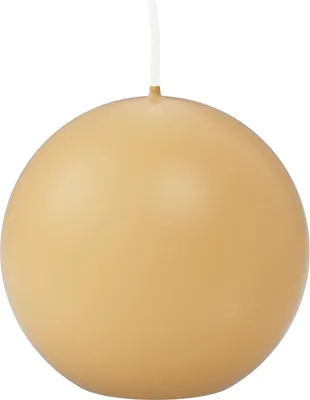 Produktbild von Kugelkerzen Champagner Ø 60 mm, 16 Stück