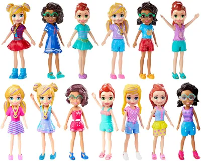 Produktbild von Mattel GCD63 Polly Pocket Puppe (farblich sortiert)
