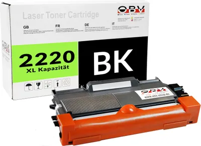 Produktbild von Kompatibel TN-2220 XL OBV Toner für Brother TN2220 DCP-7060D 7065DN HL-2215 2220 2230 2240 2240D 2250DN 2270DW MFC-7360N 7460DN 7860DW