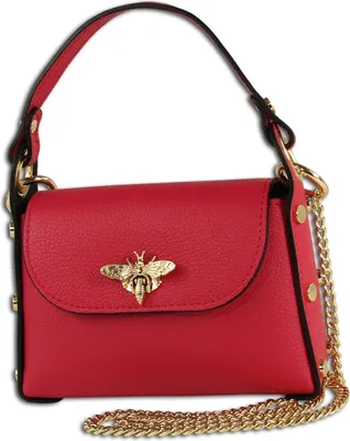Produktbild von Toscanto Handbags , Handgelenktasche schwarz Leder OTT817UR