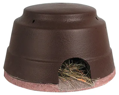 Produktbild von Igelkuppel SCHWEGLER mit Isolierboden Ø 48 x 30,5 cm braun